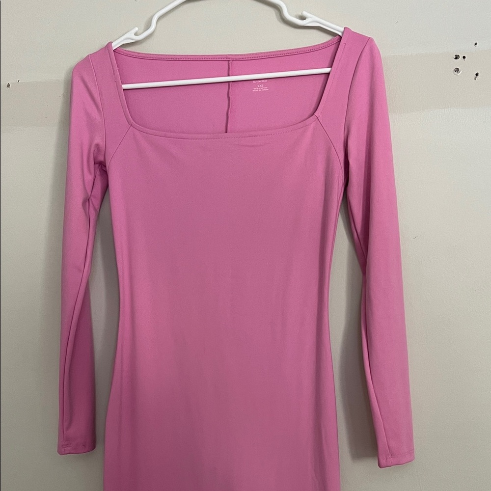 Wild Fable Pink Long Sleeve Dress